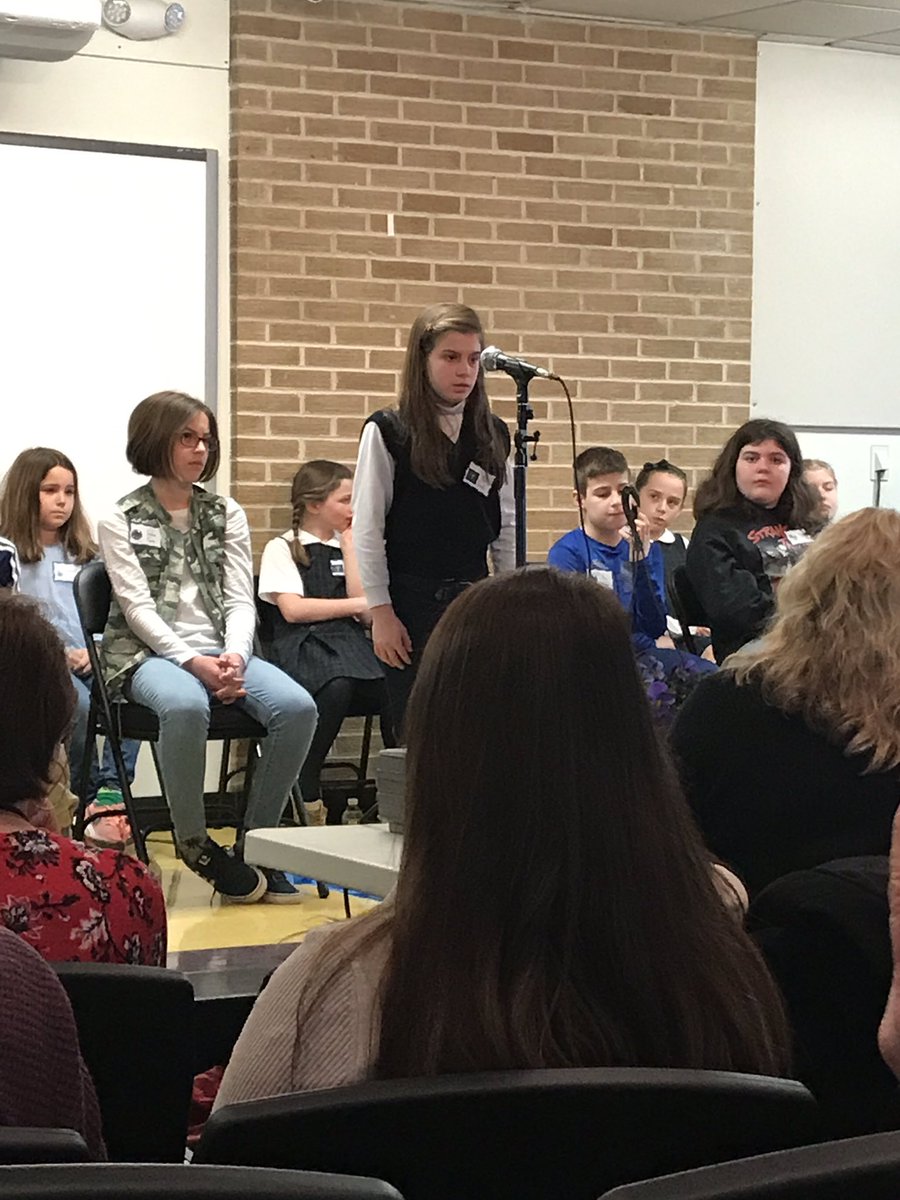 We are so very proud of our 4th Grade District Spelling Bee contestants! They were awesome! 🐝 <a href="/SCSprincipal/">St. Catharine School</a>