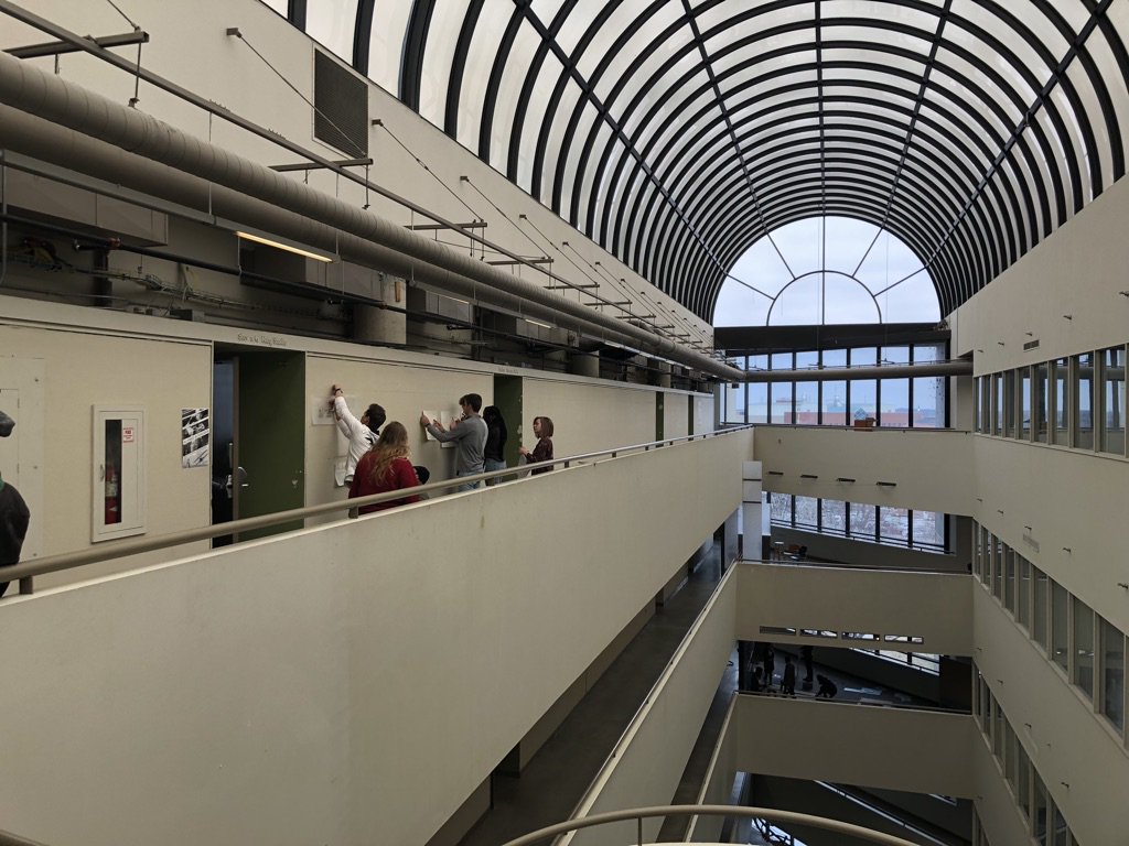 Just back from P. H. Elwood Lecture at Iowa State College of Design. Thank you <a href="/IowaStateU/">Iowa State University</a> for a couple of days of seeing great work and sharing journeys in design. Great to reconnect with longtime friends, make new ones, and see the midwest poised for a welcome spring.