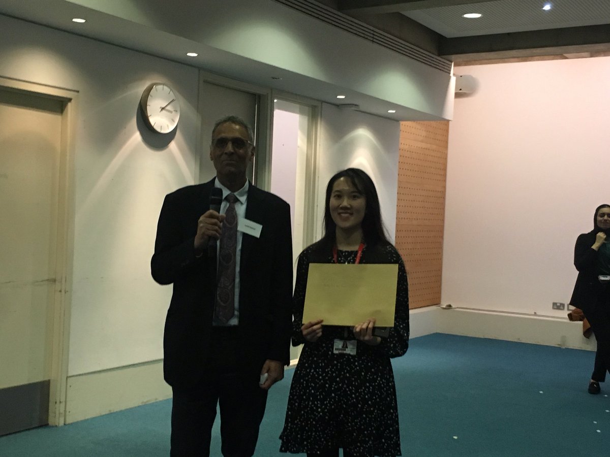 Drug Discovery Research Lab KCL (@mrahmanlab) on Twitter photo Great day with <a href="/KCL_Pharmacy/">King's College London Pharmacy 🌈</a> <a href="/KCLcancer_pharm/">School of Cancer & Pharmaceutical Sciences</a> M Pharm IV students who presented their research poster today. The depth and breadth of research projects were excellent. Very pleased that <a href="/MRahmanLab/">Drug Discovery Research Lab KCL</a> alumni Mushtaq Hassan won the best poster prize. <a href="/KCLPharmSoc/">King’s College London Pharmacy Society</a> well done students! Great day with <a href="/KCL_Pharmacy/">King's College London Pharmacy 🌈</a> <a href="/KCLcancer_pharm/">School of Cancer & Pharmaceutical Sciences</a> M Pharm IV students who presented their research poster today. The depth and breadth of research projects were excellent. Very pleased that <a href="/MRahmanLab/">Drug Discovery Research Lab KCL</a> alumni Mushtaq Hassan won the best poster prize. <a href="/KCLPharmSoc/">King’s College London Pharmacy Society</a> well done students!