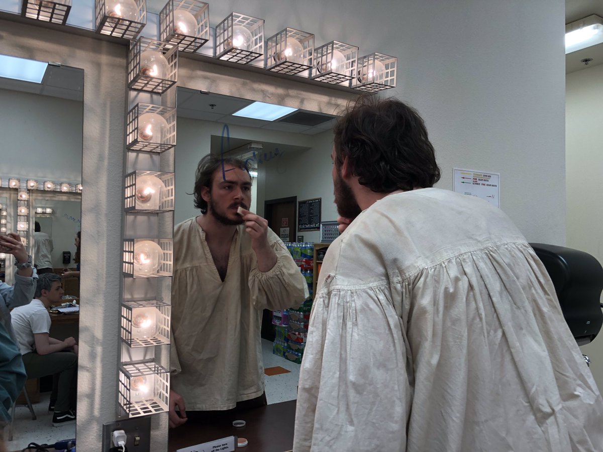 LHSEagleEye's tweet photo. Actors prepare for One Act Play Bi-District in Texarkana today. https://t.co/GITtwAxUIy