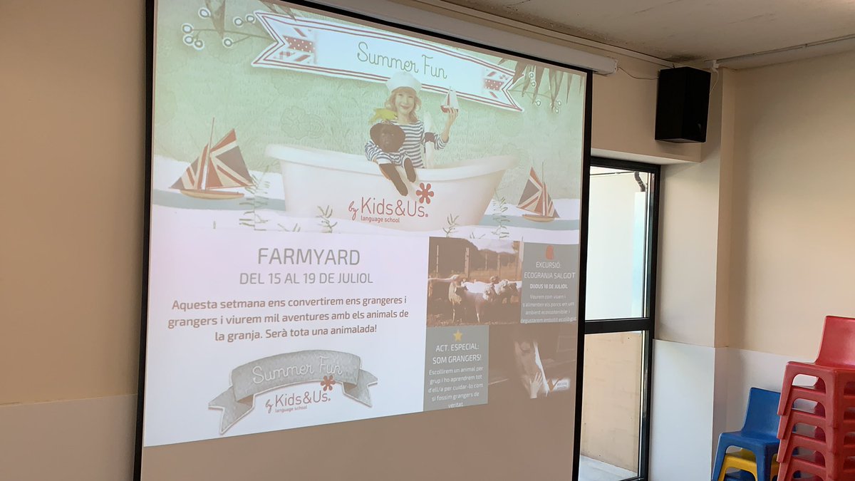 mjosemiranda's tweet image. Avui presentem el #summerfun18 a @EscolaVirolai Don’t lose it!