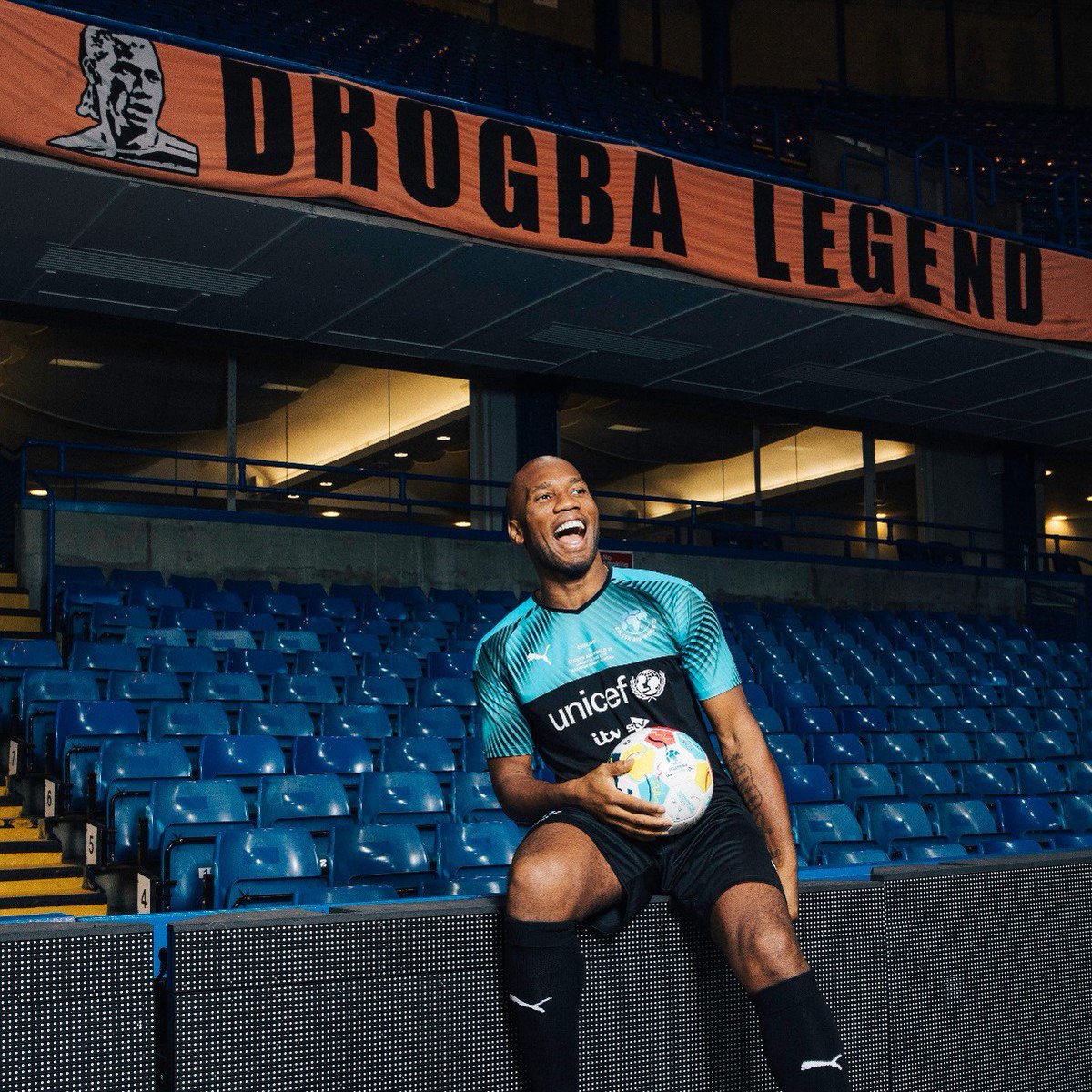 socceraid's tweet photo. 📷 Some of our confirmed #SoccerAid players so far!

@didierdrogba @usainbolt @MarkWright_ @thebodycoach https://t.co/FpNNghi23r