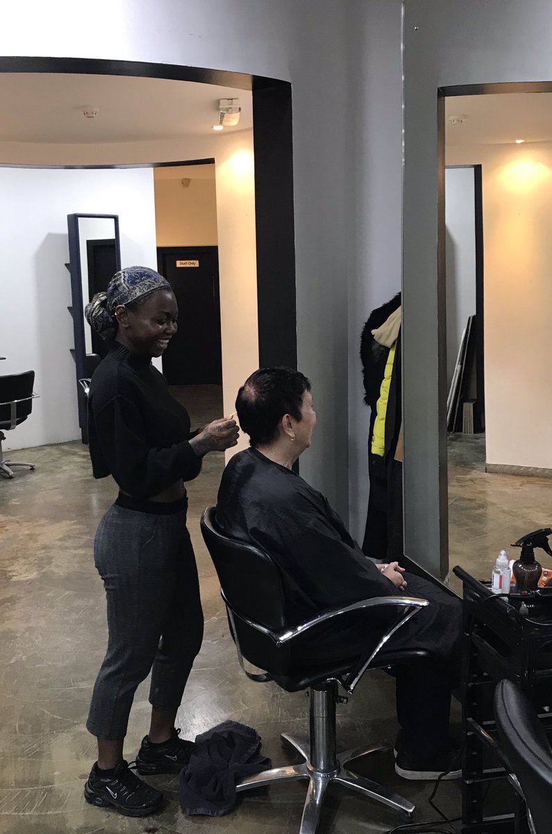 nickyoliverway's tweet photo. Olivia learning hairdressing NVQ 2/3 Private courses phone for details 0161 241 0380 #learning #hairdressing #Barbering #MakeUp #business #course #Motivation #course #NickyOliverAnnualPass #OldhamSt #NorthernQuarter #Manchester #NickyOliverHairdressing https://t.co/SPPizZyym3