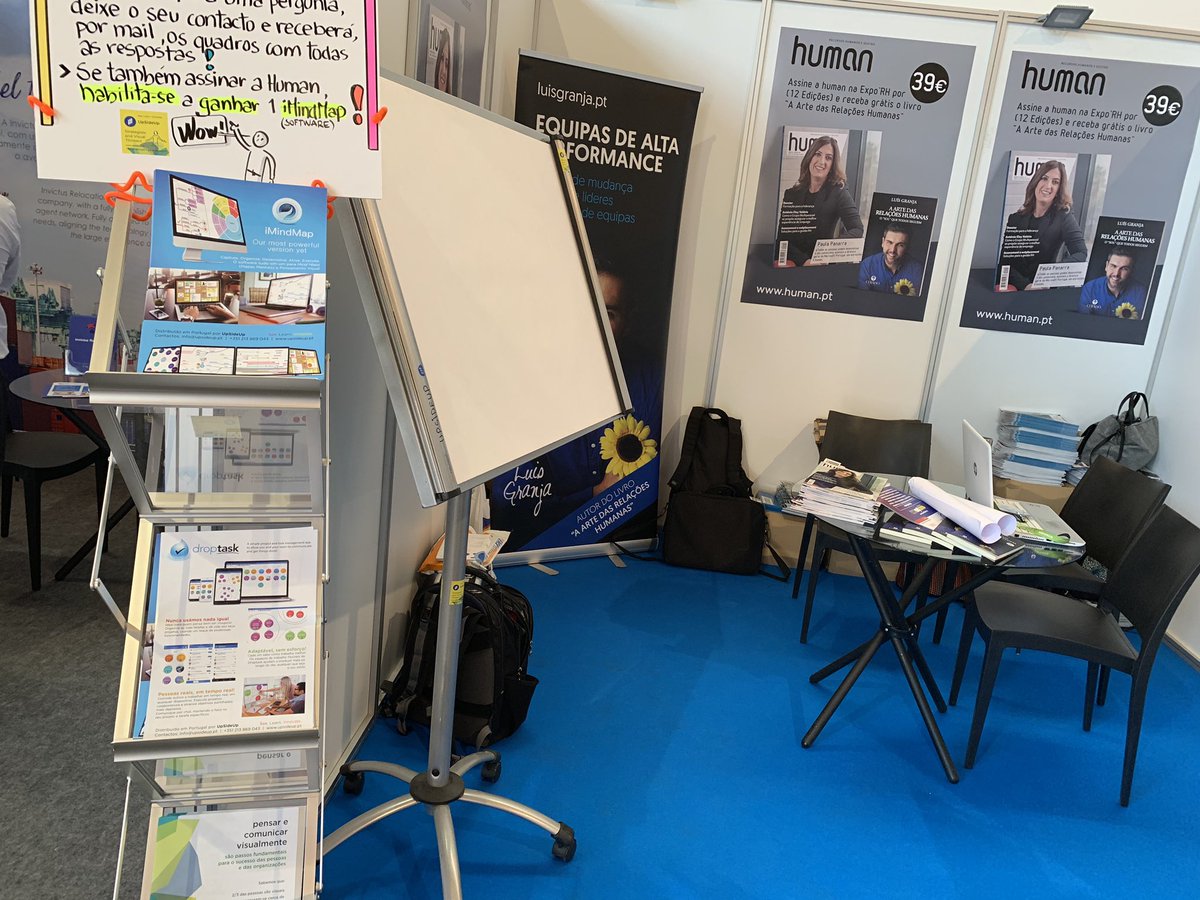 infoupsideup's tweet photo. iMindMap and DropTask @ ExpoRH Portugal with Human/justmedia! Info@upsideup.pt #upsideup #mindgenius #imindmap #droptask #human https://t.co/JLbyZ9M9h4