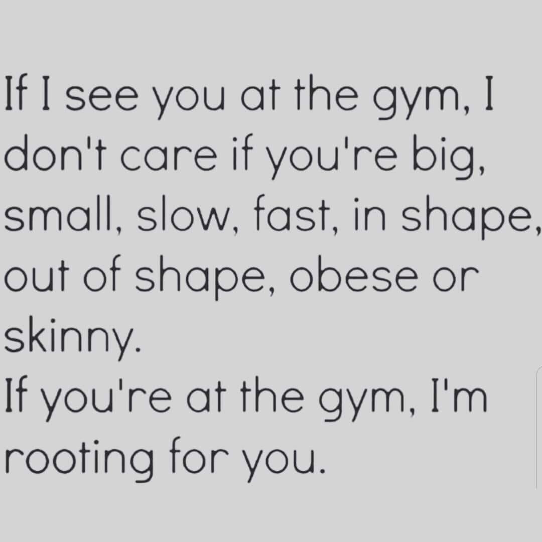 We’ve got your back and are here for you, every step of the way- no matter where in your fitness journey you may be!