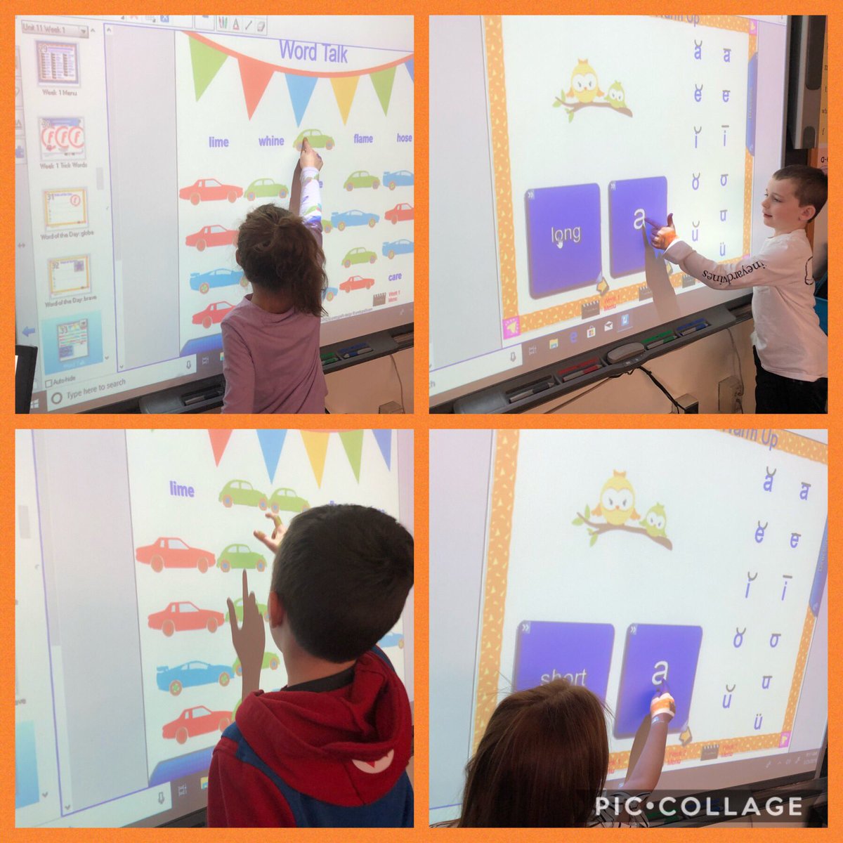 welcometo1C's tweet photo. Fundations warm-ups! Getting our brains ready to read and write long vowel words. #Fundations #ngespride #gpschat https://t.co/lBVcokdQFL
