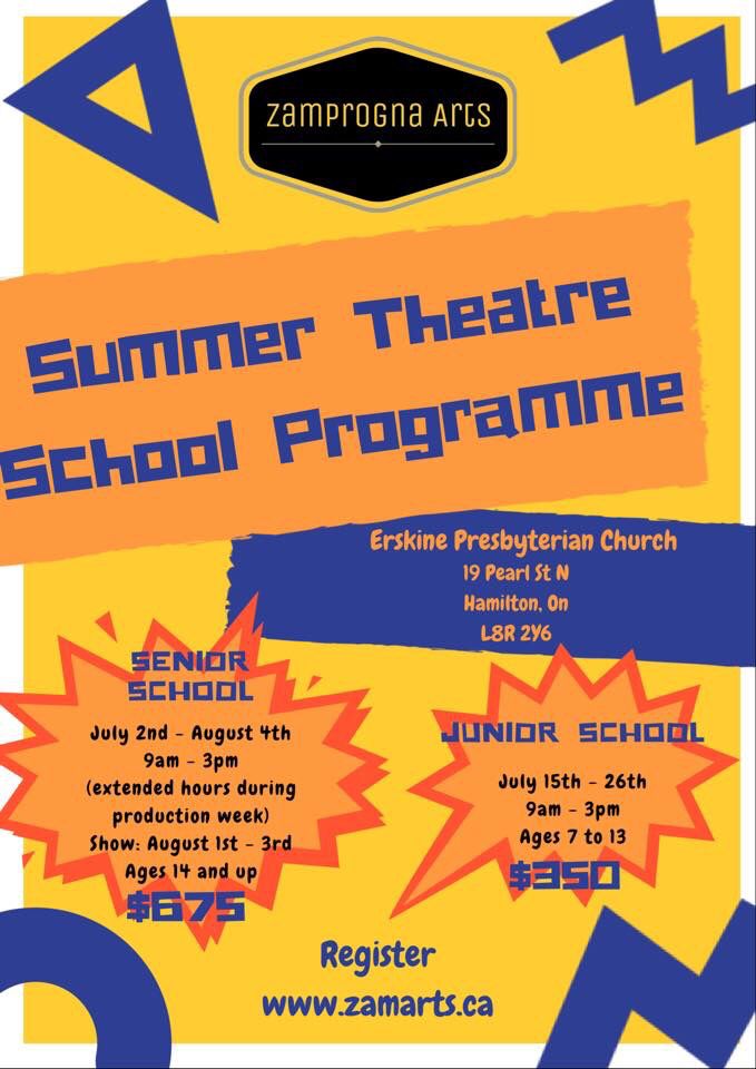 zamarts's tweet photo. #happytheatreday everyone!  Go out and support local and professional theatre anywhere u can!! If ur in the mood, join us this summer in either the senior school or junior school and start making some of ur own memories in the theatre! https://t.co/4rQCG9SG2S