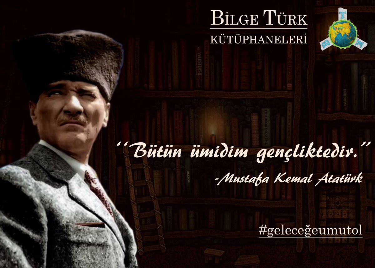 #geleceğeumutol #BilgeTürkKütüphaneleri #herbağışbirmustafakemalatatürk #herbağışbirsabihagökçen #herbağışbiroktaysinanoğlu #herbağışbirşehitşenayaybükeyalçın #kütüphanehaftası #kütüphane #kitapbağışı #MustafaKemalAtatürk #kahramanlarorg #suatturgutt #akşam7