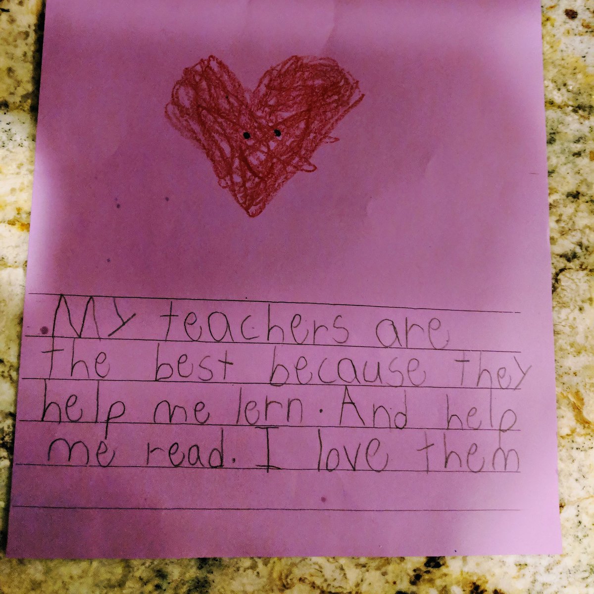 LuJu_Books's tweet photo. @TeachersFirst We love you, too. #Kindergarten #Reading #gatewaytotheworld https://t.co/F3kUTUeHab