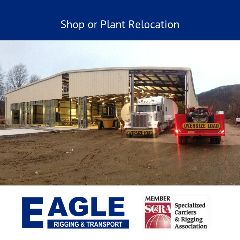 Eagle_Rigging's tweet image. We provide Shop and Plant Relocation team. We have our own fleet of trucks and will take care of road permits when moving heavy or wide loads.

#Rigging #PlantRelocation #ShopRelocation #Manufacturing #FacilityRelocation #wideload #oversizeload