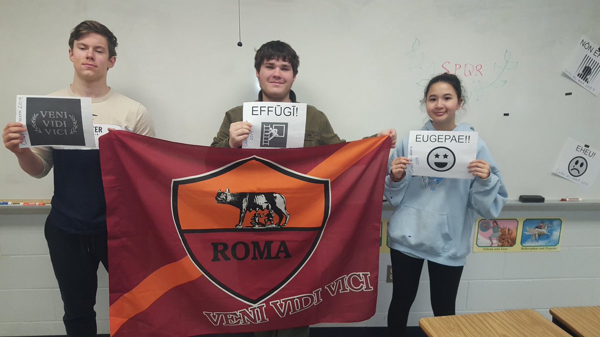 JackieMagistra's tweet photo. More Romans escaped! #oneccps #digitalbreakout #WeAreCosby #CosbyWLWeek #ccpswl #latinisalive https://t.co/PKbyQYF1KR