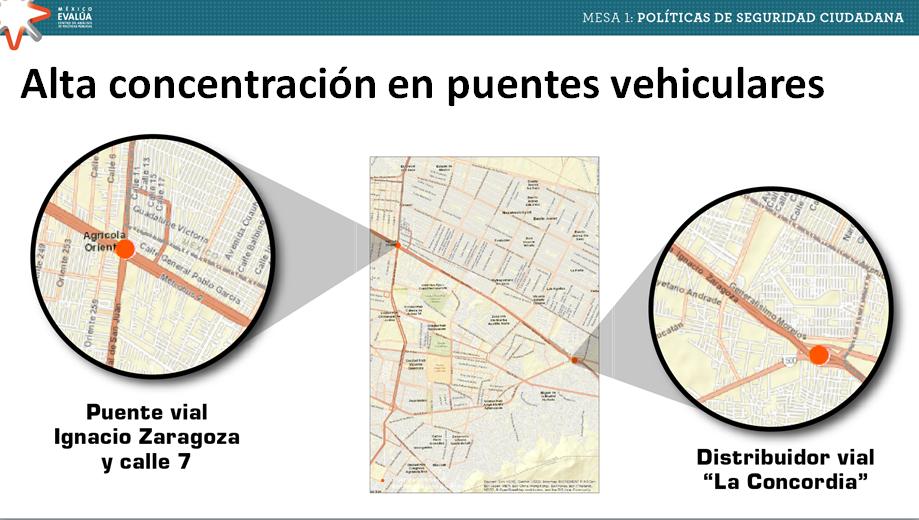 mexevalua's tweet image. Con información de @LaAgenciaCDMX, identificamos las zonas con mayor incidencia de robo con violencia en transporte público y detectamos características  del espacio urbano relacionadas con esta concentración, explica @EdnaJaime.
