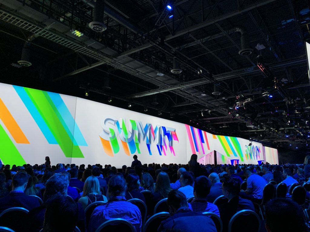 The scale of the #Adobesummit19 is mind blowing! Amazing to be part of the adobe and Microsoft journey!