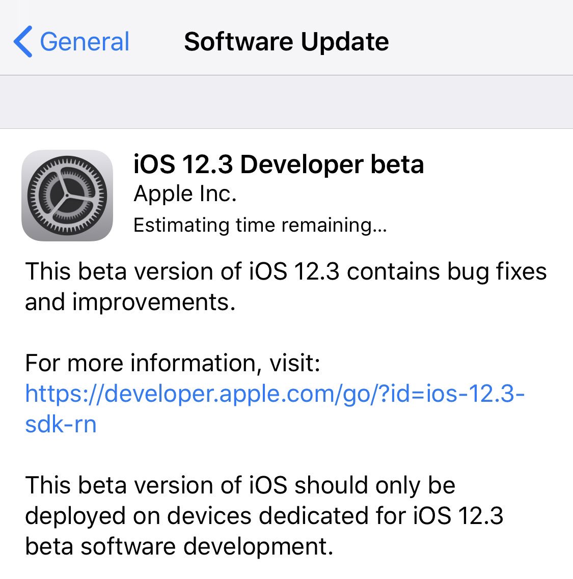 miopiniontech's tweet image. Disponible ya el primer Beta de iOS 12.3 para desarrolladores. #iOS #iOS12Beta #apple