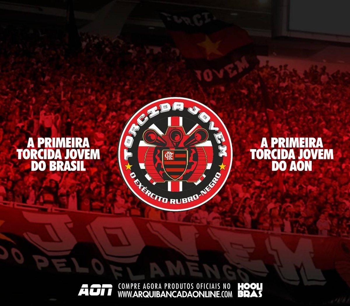 tjf_oficial's tweet photo. A partir de agora você já pode adquirir produtos oficiais da TORCIDA JOVEM DO FLAMENGO no Portal ARQUIBANCADA ONLINE, o primeiro Market Place de Torcidas Organizadas do Mundo. Um portal de fácil navegação, seguro e sem burocracias.
https://t.co/tuuHTmdBOk
#TorcidaJovem #1967 https://t.co/j4BT6qAieh