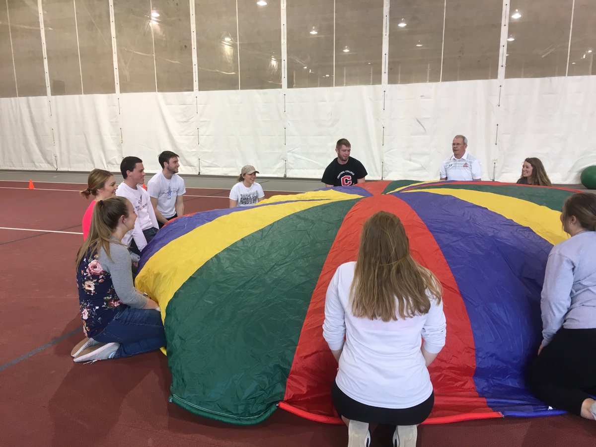 CentralCollEd's tweet image. Elementary PE methods meets PE for the classroom teacher.