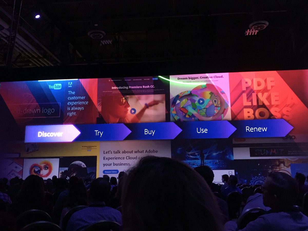 castlemn4j's tweet photo. If it hasn’t been made clear yet you’re failing if you’re only focused on Buy #AdobeSummit https://t.co/IAzvyYKouJ