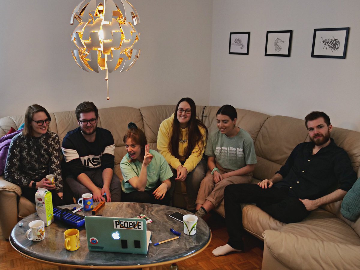 pa3weg's tweet photo. End of February, I met up with some Secret Demo Club friends and we recorded some music! We then went to see @orlagartland and @doddleoddle perform. We invited Orla to Ulli's flat and had a video chat with her top tier patrons! Thanks all! #secretdemoclub https://t.co/Wu5iTDBeAA https://t.co/InXj5hir2B