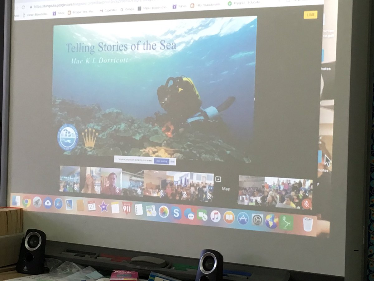 Katewhipple18's tweet photo. Learning about plastic pollution in our oceans by underwater photographer and marine biologist Mae Dorricott #NatGeo #ExplorerClassroom https://t.co/bNG1FeNPRj