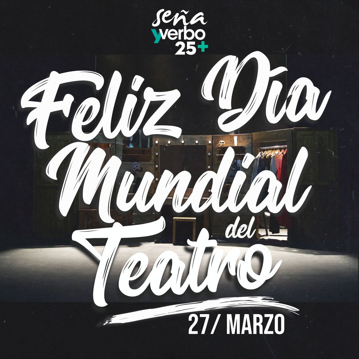 SyVTeatro's tweet photo. ¡Feliz Día Mundial del Teatro!🎭
El 27 de marzo se celebra el Día Mundial del Teatro. Fue creado por el Instituto Internacional del Teatro (ITI) en 1961.
#DiaMundialdelTeatro #teatroparatodos #señayverbo #teatrodesordos #SyV25 #teatrocdmx https://t.co/BYfkWkVrTk