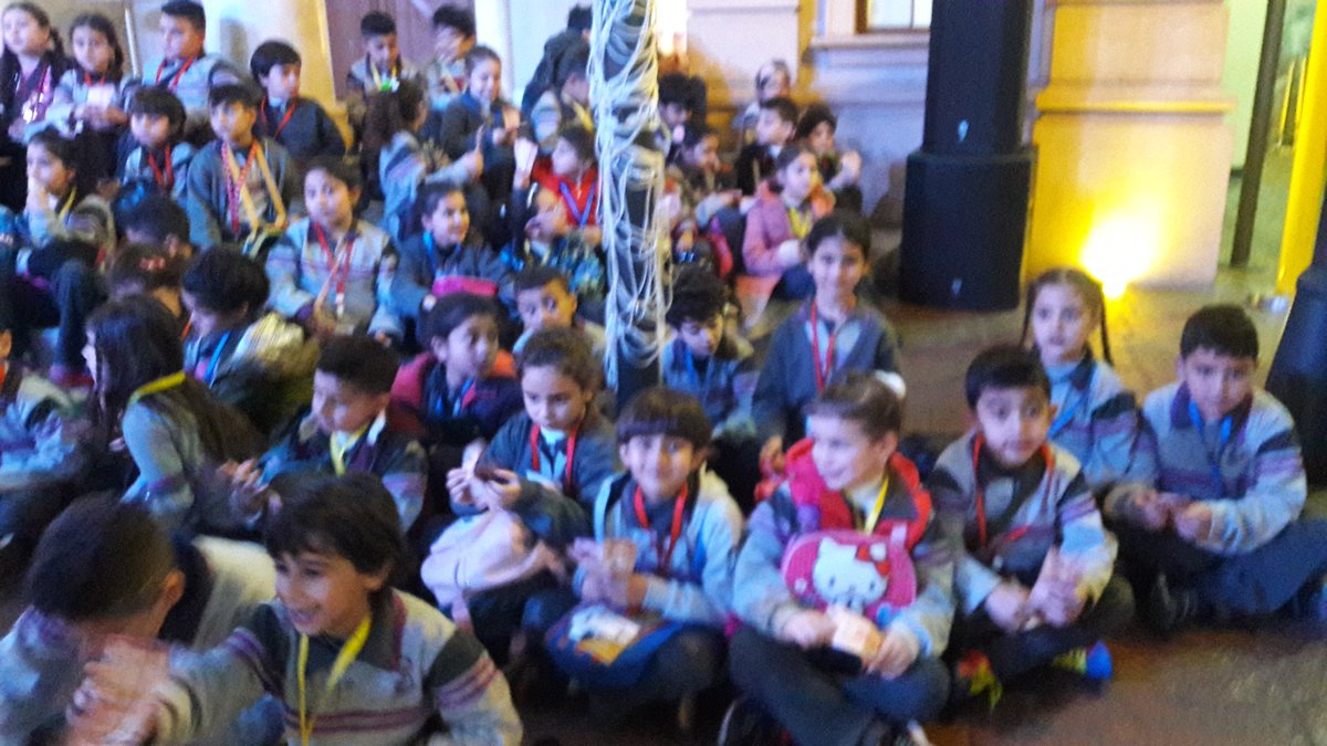 nada_abdulkader's tweet photo. "Happiness is seeing your kids happpy". My lovely learners Grade One A @KidzMondoBeirut @DawhaHighSchool https://t.co/tcCtvWVurM