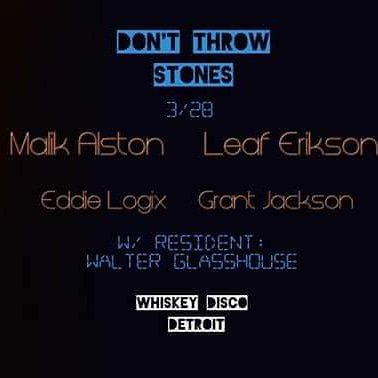 Fusicology Events - DxTxStones:Malik Alston , Leaf Erikson , Eddie Logix , Grant J fuse.ms/2HW7y4v via <a href="/fusicology/">FUSICOLOGY</a>