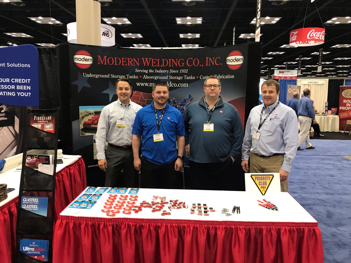 Modern Welding Co. (@modweldco) on Twitter photo Today our sales team is at the <a href="/MPACTTradeshow/">M-PACT Tradeshow</a> in Indianapolis, IN. Located at Booth#1520 is our Midwest and Southeast sales teams. Please stop by and visit our booth to learn how Modern can help with all of your fuel storage needs! Today our sales team is at the <a href="/MPACTTradeshow/">M-PACT Tradeshow</a> in Indianapolis, IN. Located at Booth#1520 is our Midwest and Southeast sales teams. Please stop by and visit our booth to learn how Modern can help with all of your fuel storage needs!