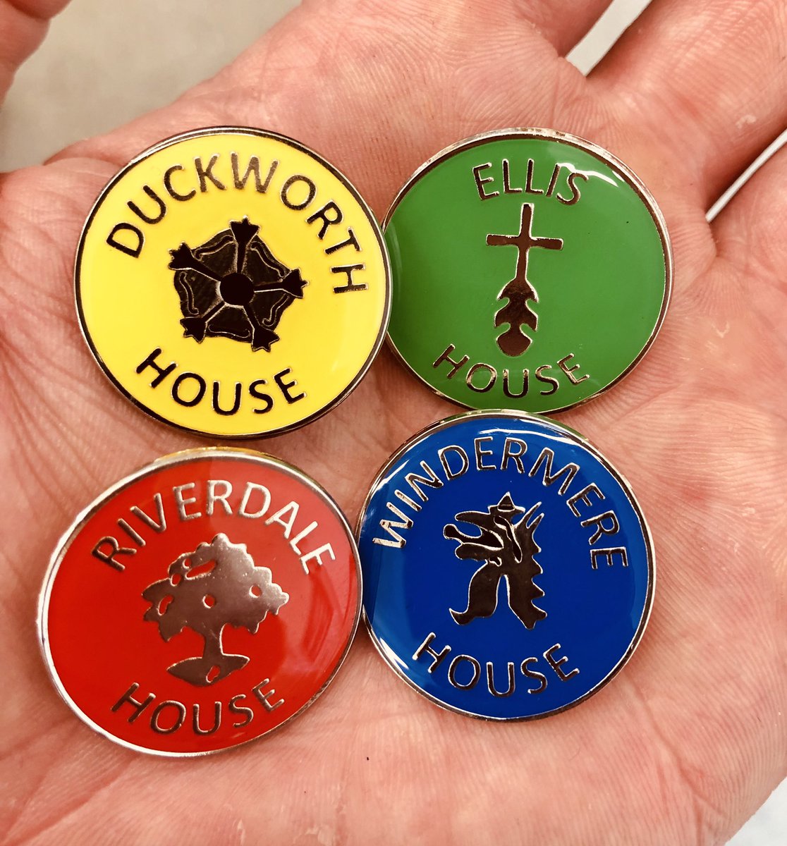 Very proud of our new House badges coming your way soon. All pupils from Reception to Upper Sixth will recieve one to represent their House! <a href="/AshvilleCollege/">Ashville, Harrogate</a> <a href="/AshvillePrep/">Ashville Prep School</a> <a href="/PrePrepAshville/">Ashville Pre-Prep</a> <a href="/DuckworthHouse/">Duckworth House</a> <a href="/ellishouseac/">Ellis House</a> <a href="/Riverdale_House/">riverdale.my.house</a> 💛💚❤️💙