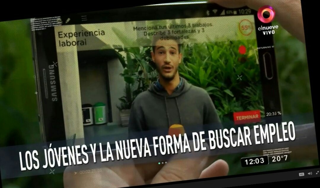 agustinajait's tweet photo. Recién salimos en @telenueveC9 con @tvcvonline #LaNuevaFormaDeBuscarTrabajo para los jóvenes. Más tarde comparto la nota completa! https://t.co/n85VFeucJg