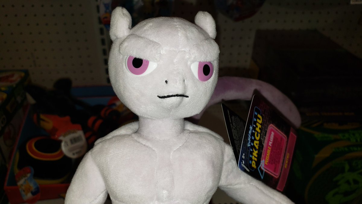 detective pikachu mewtwo plush