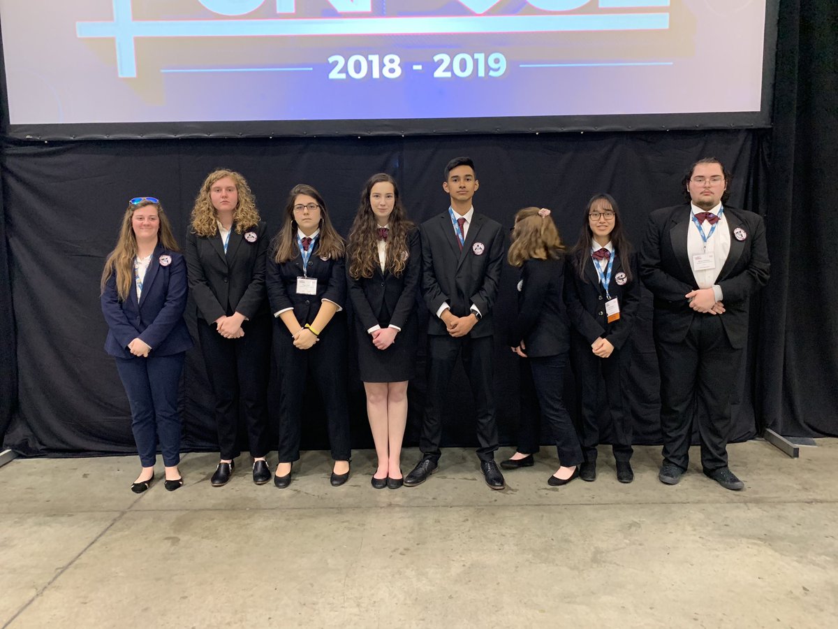 kellylewis2018's tweet photo. So proud of these students!! The support and love they have for each other makes this advisor extremely grateful. #ccsdtn #TNHOSASLC2019 #ccchsshowingoff https://t.co/huUhGd0Y7i
