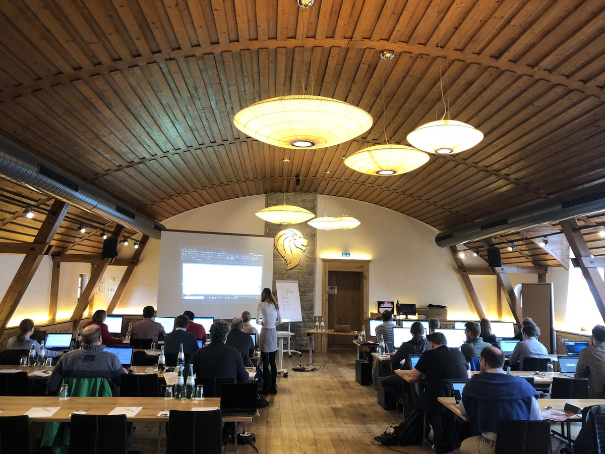 centronsoftware's tweet photo. Heute begrüßen wir unsere Kunden im Hotel &amp; Gasthof Löwen zu unserem c-entron Basic Workshop. Mit vielen Praxisbeispielen und Übungen werden die Teilnehmer einen 360° Rundumblick von c-entron erhalten.

#Workshop #grundlagen #lernen #erp #centron #ulm https://t.co/0Vt5Wyqp52