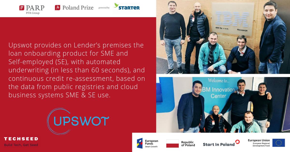 Heard of <a href="/upswot/">upSWOT Team</a>? They're accelerating with #Techseedme! Their #technology saves a lot of time for #SME &amp; SE by automating reporting to the Lender after the #loan is approved.

You can find Upswot's #pitchdeck here: bit.ly/upswotpitchdeck

#startups #upswot #fintech #accelerator