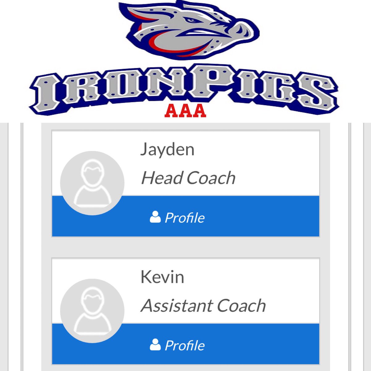 JFRegisford's tweet photo. Catch ya boys coaching the AAA Little League Iron Pigs this year 😤🔥⚾️ https://t.co/okHAVNwgrK