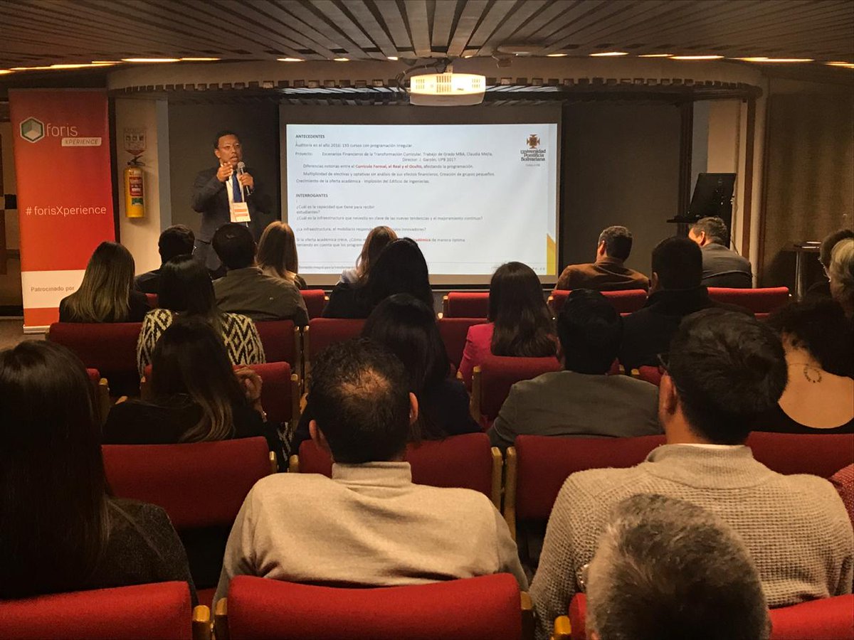 Johnson Garzón, de la <a href="/upbcolombia/">UPB</a> nos comenta su experiencia en el proceso de evolución digital en #forisxperience #Optimización #Colombia #IES