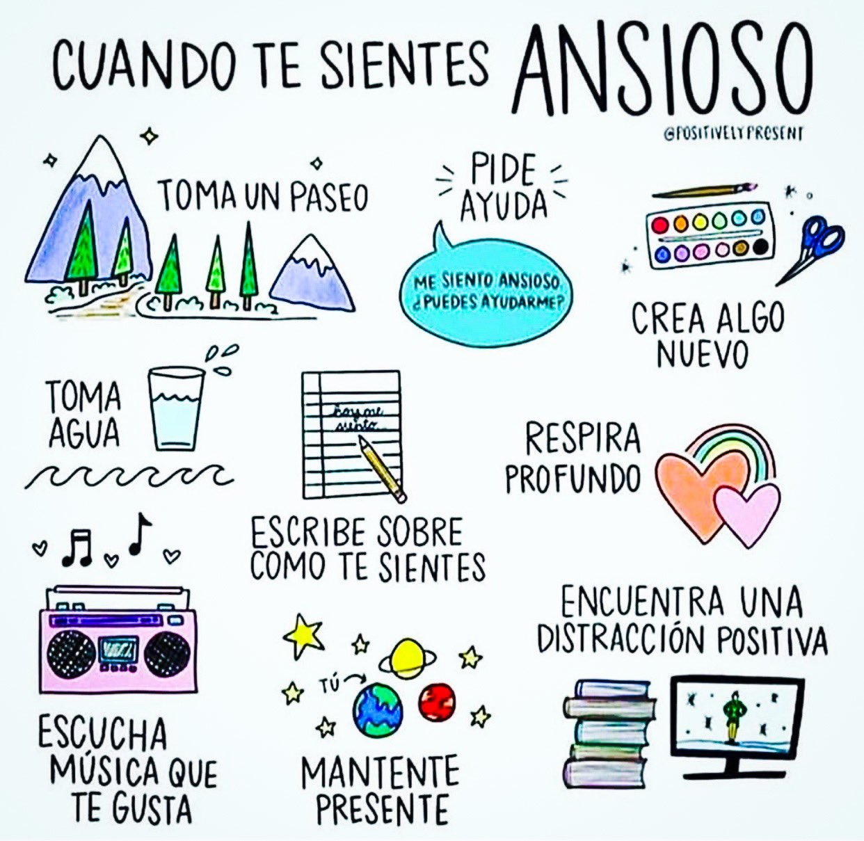 Total 30+ imagen frases positivas para la ansiedad Abzlocal.mx