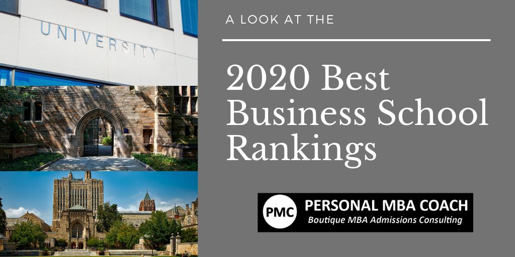 Personal MBA Coach's look at the US News 2020 Best Business School Rankings: ow.ly/ny7z30odsOP #MBA #BusinessSchool #BestBusinessSchool