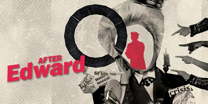 ShepherdMgmt's tweet photo. It's opening night for #JonathanLivingstone and #PollyFrame in #AfterEdward @The_Globe, a daring new play written in response to Christopher Marloweโs Edward II https://t.co/h48JSKAWkS