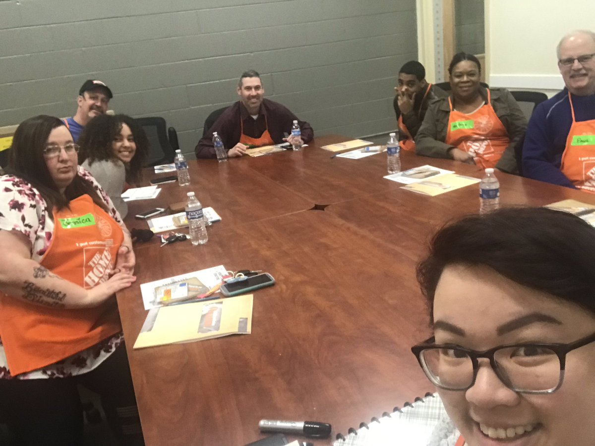 It’s orientation time! Welcome to the greatest retailer in the world. #LiveTheOrangeLife #homedepot #newblood #bleedorange