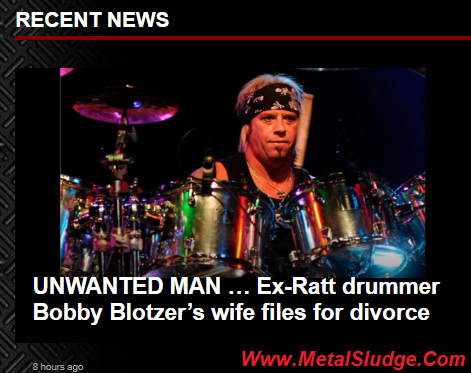 cskkdfgr's tweet photo. UNWANTED MAN ... Ex-@theRATTpack drummer @rbltzr #BobbyBlotzerโs wife files for divorce #ExRatt #ExHusband #DivorcedAgain #UnWantedMan @TheBlastNews @MetalSludge https://t.co/lSHnNpfT3S https://t.co/77PKGUzSuH