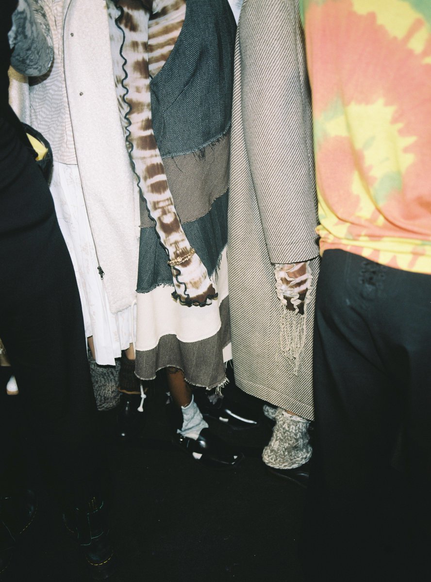 LondonFashionWk's tweet photo. #BestOfBackstage- highlights from #LFW February 2019 including Marta Jakubowski, ASAI, STEVE O SMITH, UNDERAGE, Nabil Nayal and BFC NEWGEN recipient Paula Knorr, documented by Liam Furneaux. https://t.co/32sZ8FkwbX