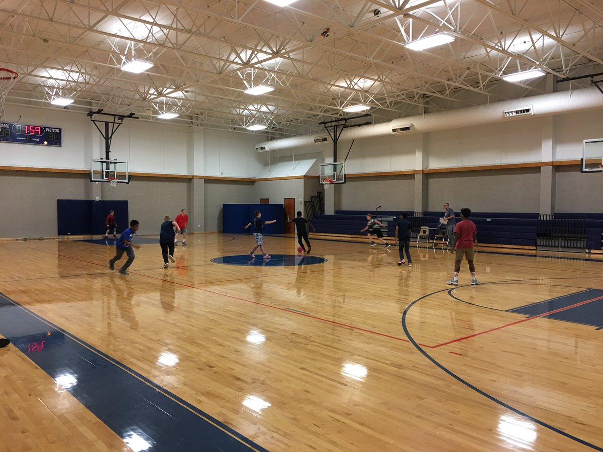 wfaasandra's tweet photo. Currently playing "Where's Waldo" or in this case "Where's Will" to see if my kid chose this for Mustang Hour. RT @FordMSPrincipal: Mustang Hour indoor soccer tournament today! #MustangHour https://t.co/ozX3m19XDl