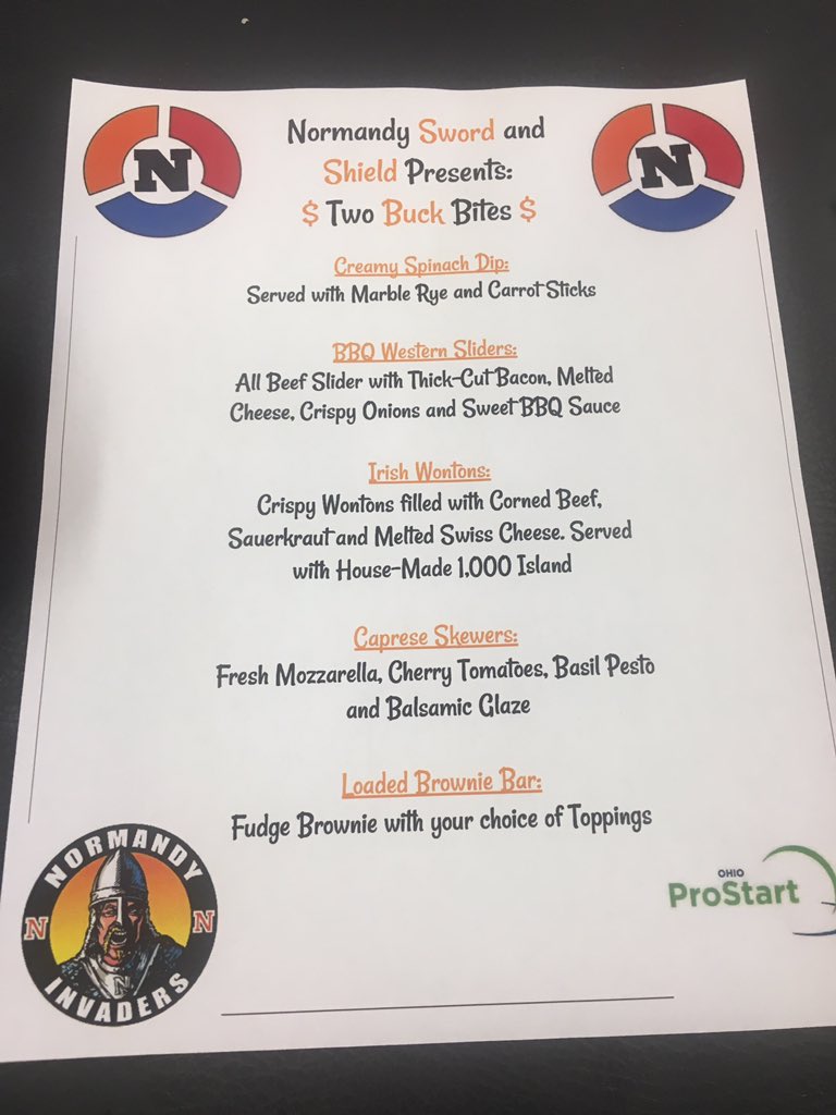 Come check us out during Normandy’s 50 Anniversary Celebration tomorrow 3/28/19 from 5 - 8 p.m. #MadeInProStart #PCSDProud