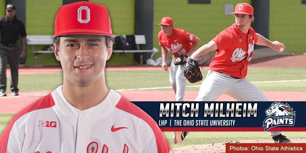 Chillicothe Paints on Twitter ".OhioStateBASE LHP mitchmilheim22 has
