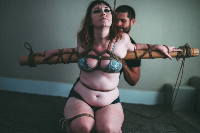 I ❤️ bamboo crucifixions  @kinky_lotus tied by @secondfloor_fet  Beautiful images by @tracimatlock   100<a class="tags" href="/tag/kinky_lotus">@kinky_lotus</a>