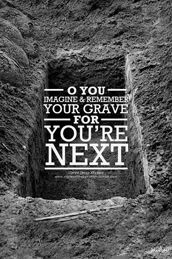 The Prophet (peace be upon him) once said: "No one will enter Paradise in whose heart is a mustard-seed of arrogance." Our graves awaits us, this life is only a stop in the path and our final destination is yet to come so #getoveryourself