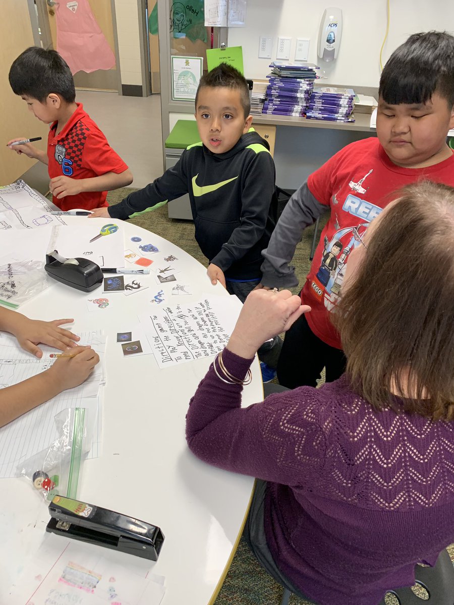 Keyser_BRES's tweet photo. Visited Mrs. Haupt’s class today during math to share and teach our interactive math games created by the students! The engagement was through the roof! #engagedstudents #pbl #enrichment #math @MrsCoffeyFCPS https://t.co/WZvt92V7qU