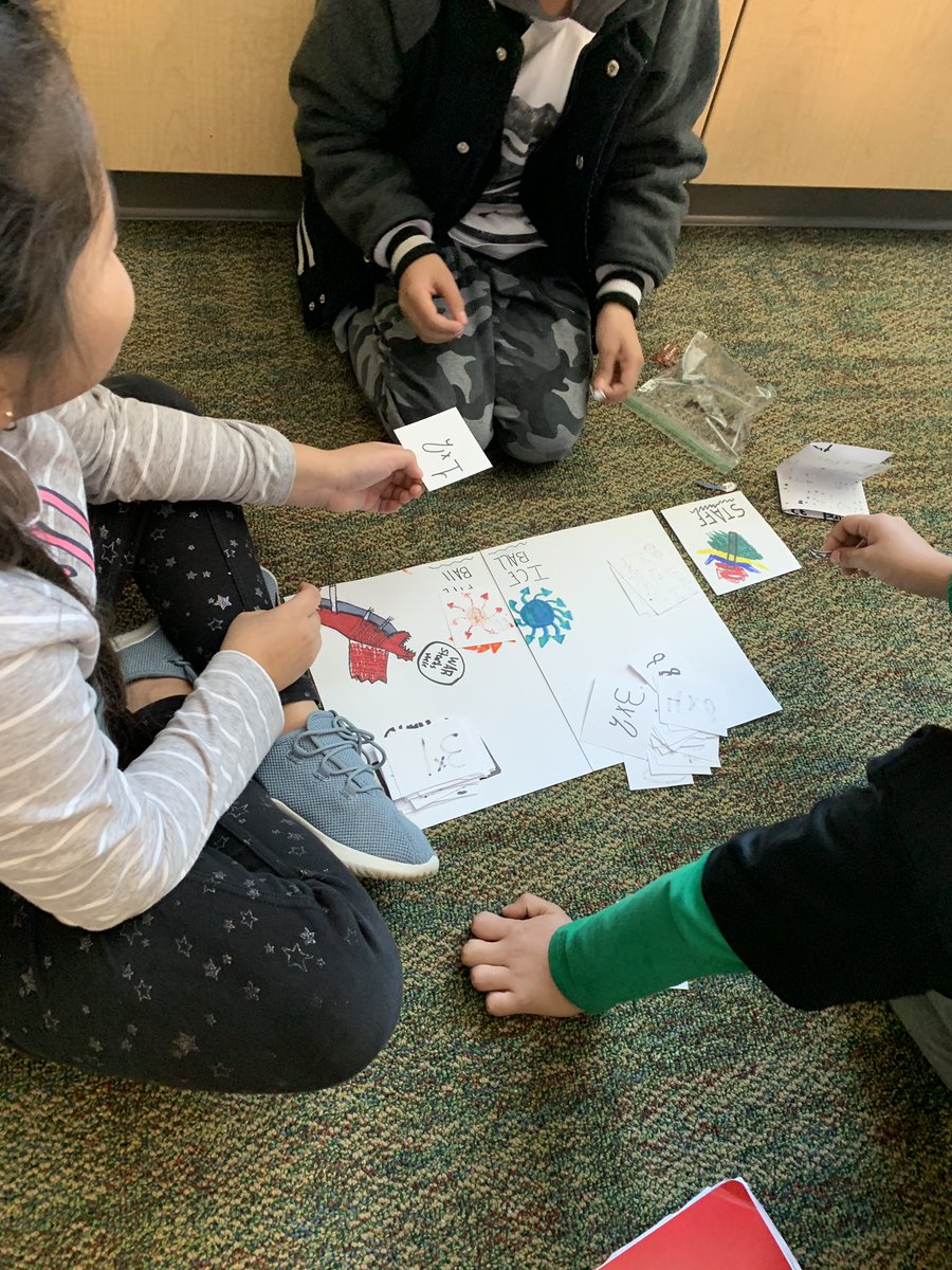 Keyser_BRES's tweet photo. Visited Mrs. Haupt’s class today during math to share and teach our interactive math games created by the students! The engagement was through the roof! #engagedstudents #pbl #enrichment #math @MrsCoffeyFCPS https://t.co/WZvt92V7qU