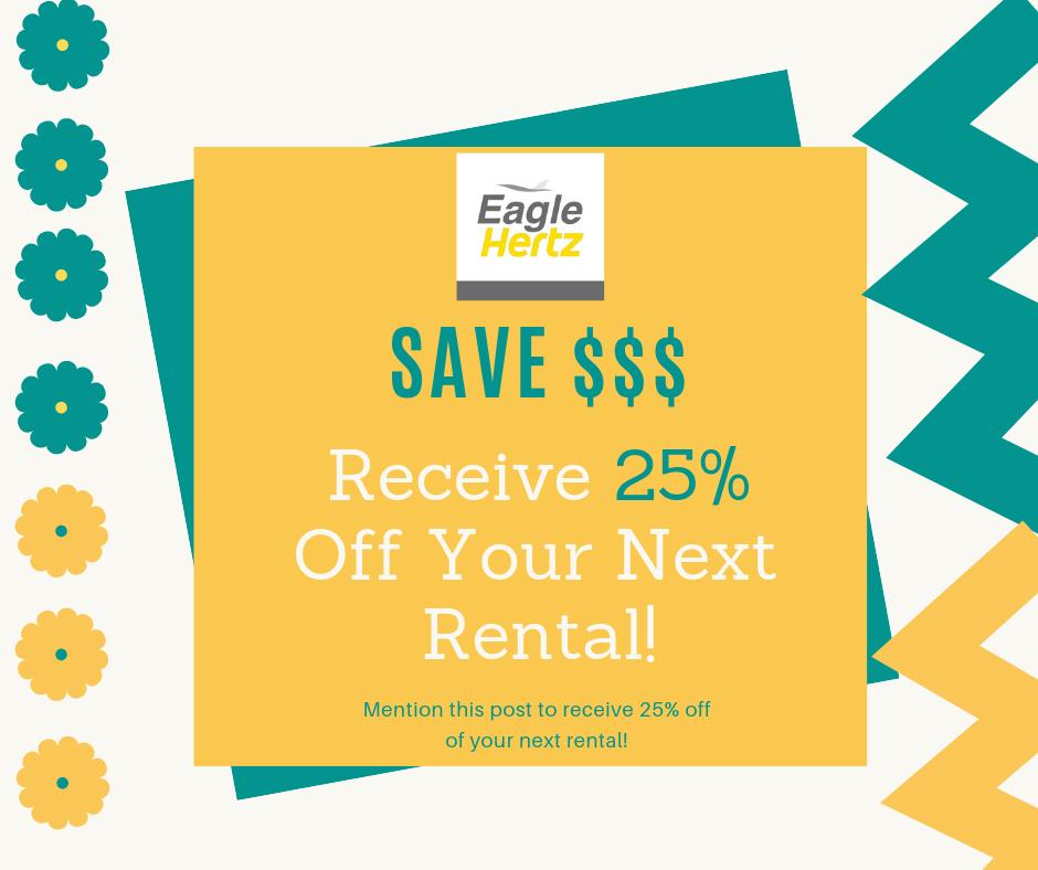 EagleAutoLLC's tweet image. Hello Spring, hello SAVINGS! Call any of our #northalabama locations to reserve your rental today &amp;amp; receive 25% off!