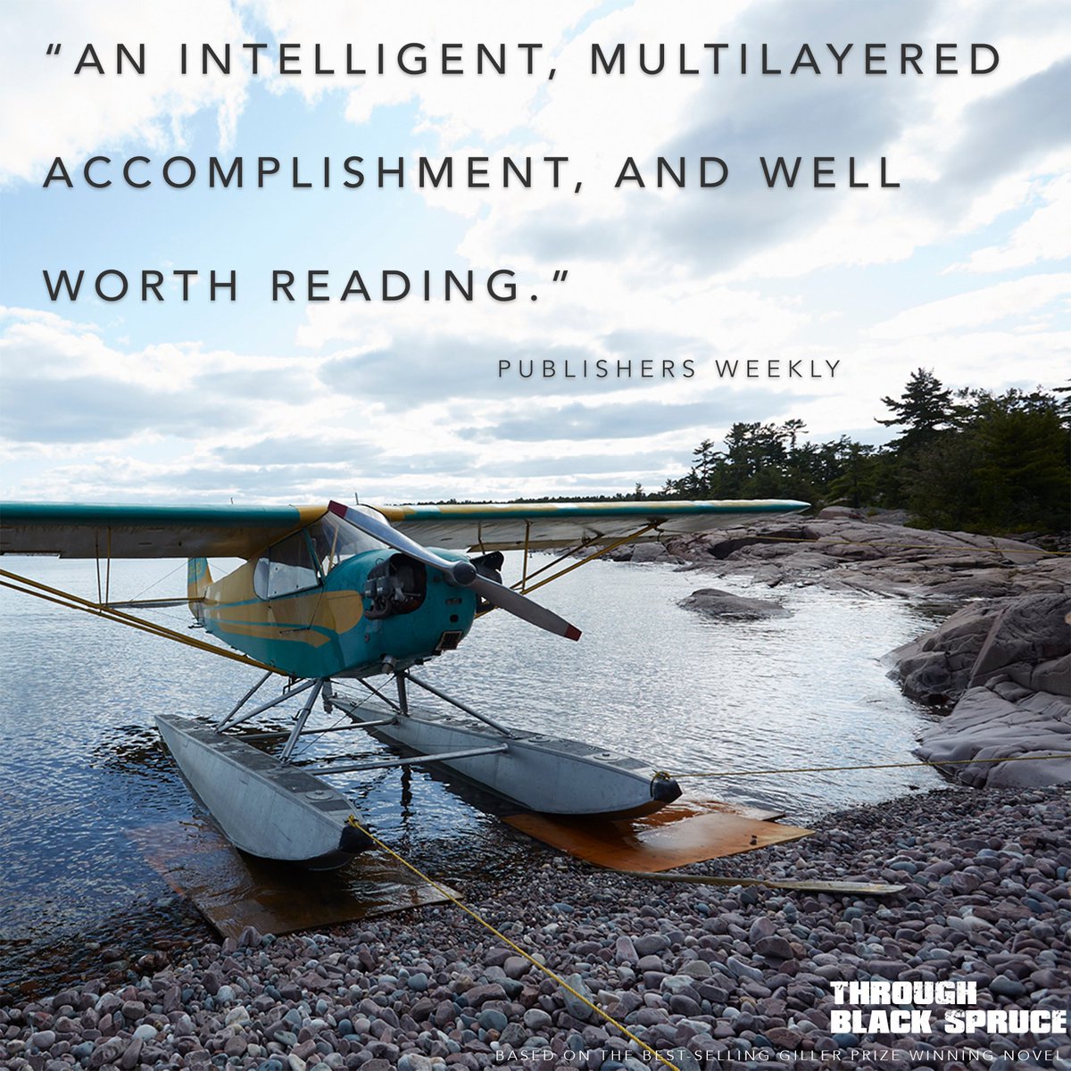 A book “well worth reading” #publishersweekly, and a story that needs to be shared. #ThroughBlackSpruce now adapted into a screenplay. Hitting theatres THIS Friday